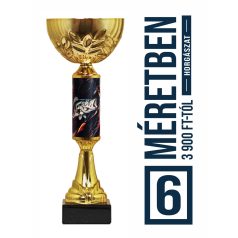   Pergető verseny serleg süllő szimbólummal - SCS/C-HSX M:30 cm