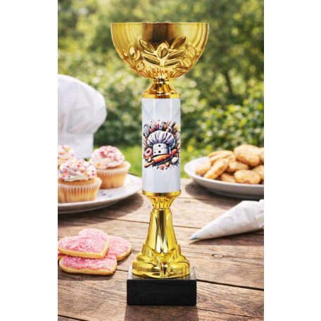 Süteménysütő verseny serleg - SCS/C-SUX   H:30 cm