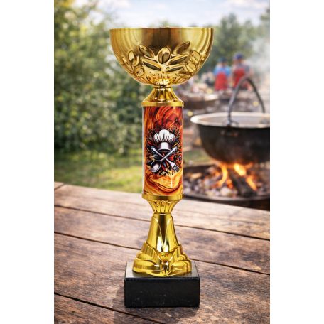 Főzőverseny serleg - SCS/D-FOX   H:28 cm