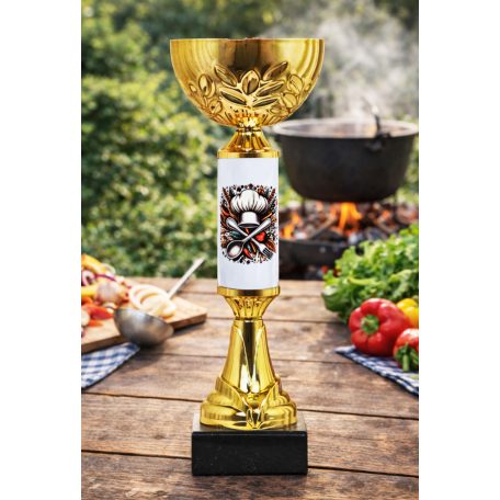 Főzőverseny serleg - SCS/D-FOY   H:28 cm