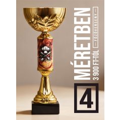 Főzőverseny serleg - SCS/E-FOX   H:26 cm