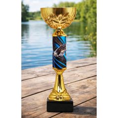  Harcsafogó verseny serleg harcsa szimbólummal - SCS/E-HHX M:26cm