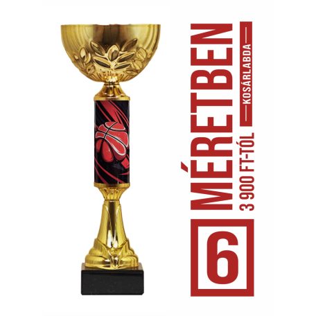 Kosárlabda serleg - SCS/E-KX   H:26 cm