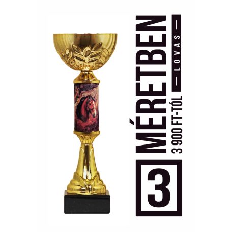 Lovas serleg - SCS/E-LX   H:33,5 cm