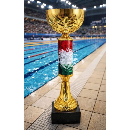 Magyar nemzeti serleg - SCS/F-MX   H:22,5 cm