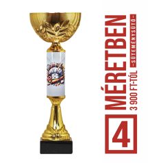 Süteménysütő verseny serleg - SCS/F-SUX  H:22,5 cm