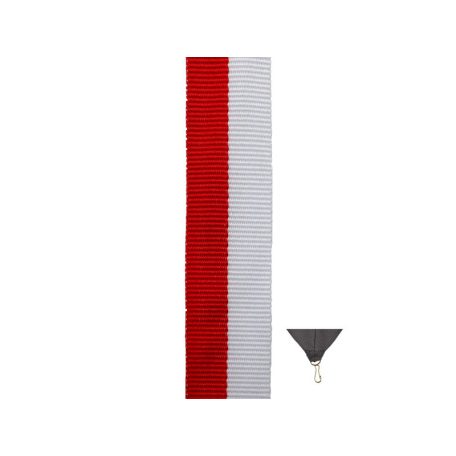 PIROS-FEHÉR éremszalag 2,2 cm