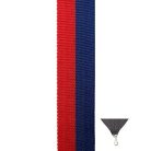 PIROS-KÉK éremszalag  2,2 cm 