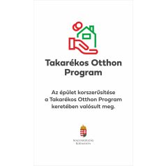 Takarékos Otthon Program tábla