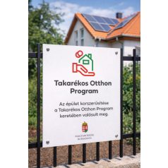 Takarékos Otthon Program tábla