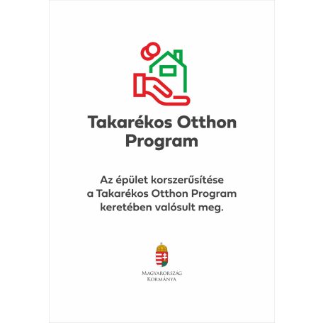 Takarékos Otthon Program tábla