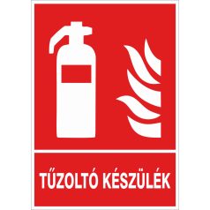 Tűzoltó készülék tábla