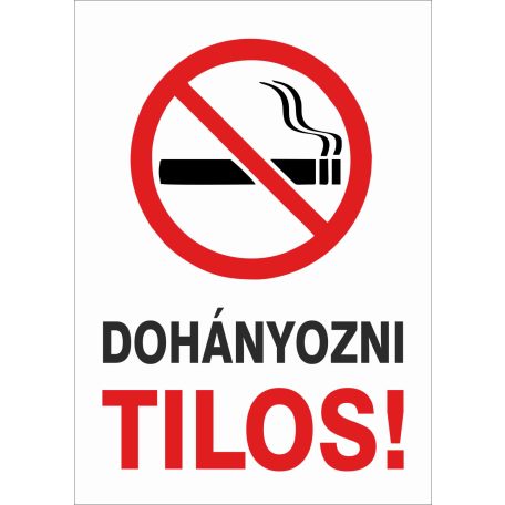 Dohányozni tilos!