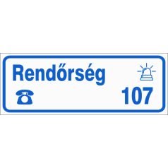 Rendőrség telefonszám 107