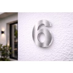 Ezüst színű házszámok - több méretben