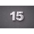 Ezüst színű házszámok - több méretben