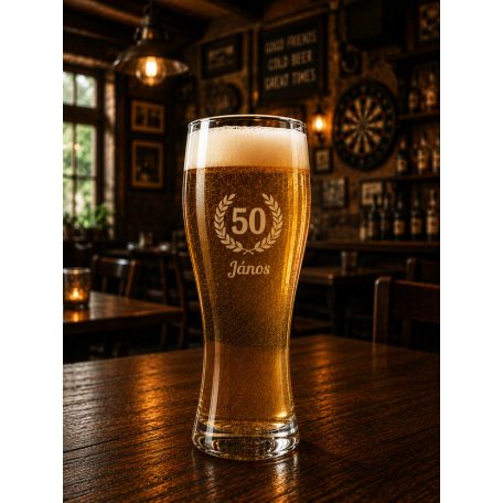 Gravírozható söröspohár 570 ml