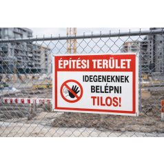 Építkezési táblák