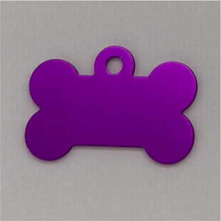 Kutyabiléta csont alakú (lila)