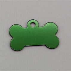 Kutyabiléta csont alakú (zöld)