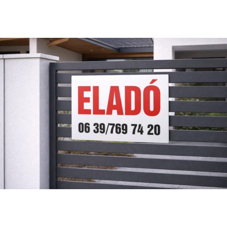 Eladó tábla telefonszámmal több méretben