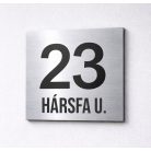 Házszámtábla - több méretben és színben