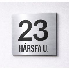 Házszámtábla - több méretben és színben