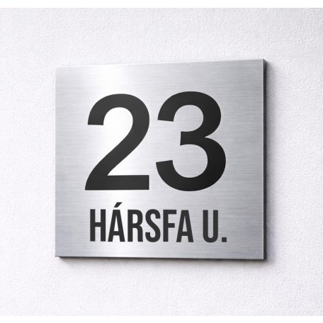 Házszámtábla - több méretben és színben