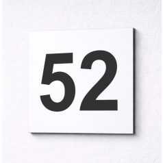 Házszámtábla - több méretben és színben