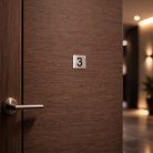 Gravírozott ajtószámtábla - több színben és méretben