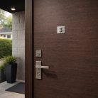 Gravírozott ajtószámtábla - több színben és méretben