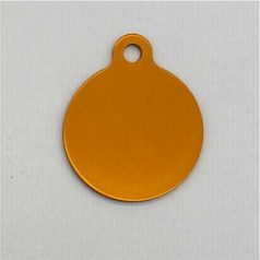 Kutyabiléta kör alakú (narancs)