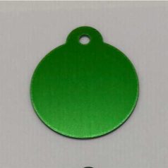 Kutyabiléta kör alakú (zöld)