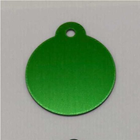 Kutyabiléta kör alakú (zöld)