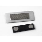 Gravírozott mágneses névkitűző - fém