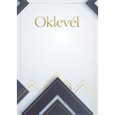 Oklevél A4 kék