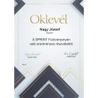 Oklevél A4 kék