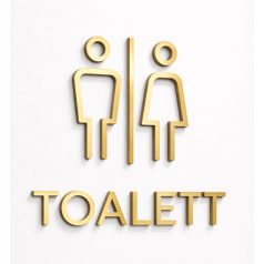 Egyedi lézervágott ajtójelölő táblák