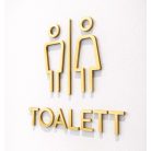 Egyedi lézervágott ajtójelölő táblák