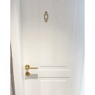 Egyedi lézervágott ajtójelölő táblák