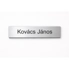 Gravírozott műanyag névtábla postaládára - több színben és méretben