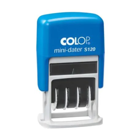 Irodai dátumbélyegző s120 mini - több színben