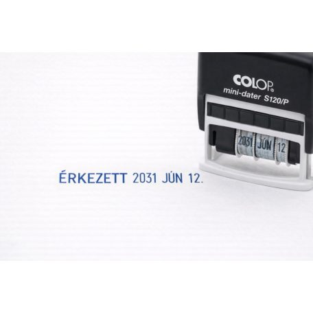 Irodai dátumbélyegző szöveggel - Colop S120/P