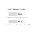 Irodai dátumbélyegző szöveggel - Colop S120/P