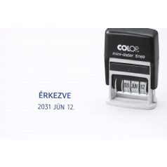 Irodai dátumbélyegző szöveggel - Colop S160