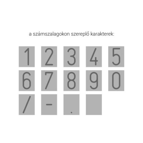 Számbélyegző saját szöveggel Colop S226