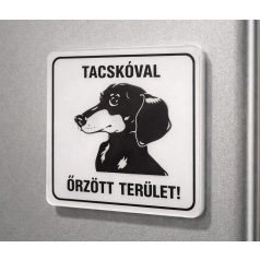 Tacskós hűtőmágnes