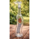 Gravírozható díszes pálinkás üveg (500 ml)